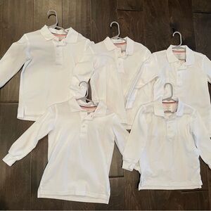 5 French Toast Polo School Uniform Shirt with Long Sleeves